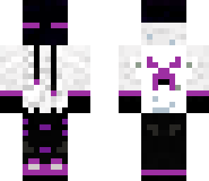 enderman with purple beats