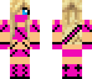 pink ninja girl