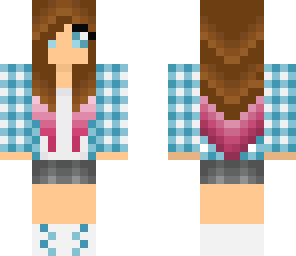 spring girl with highlights