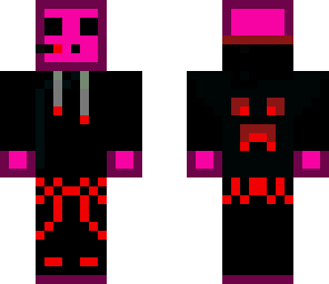 purple slime with red wear