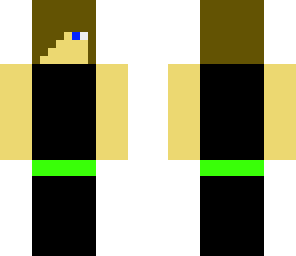 boy with neon green belt