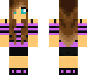 purple girl