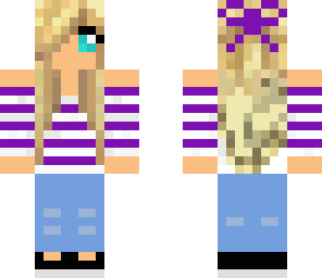 casual purple girl edited