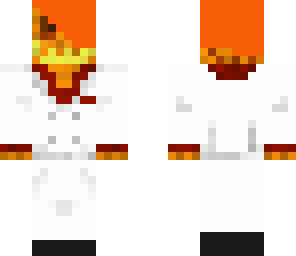 pumpkin chef with sidehair