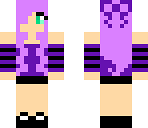 purple person