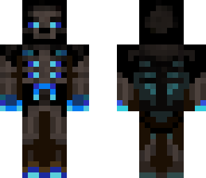 blue flame skeleton