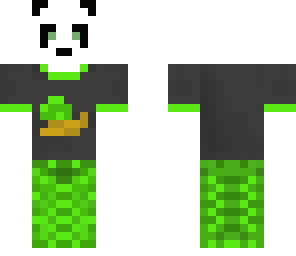 me as a panda bear