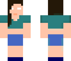 herobrine's mom blue