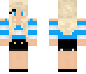 blue hoodie blond girl