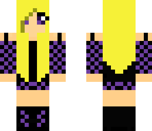 purple girl