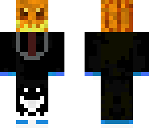 pumpkin man in a suit
