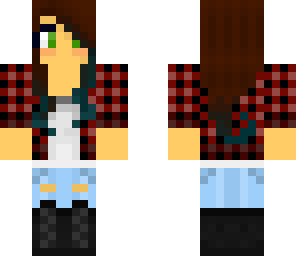 my casual girl skin
