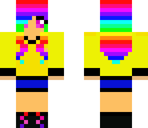 rainbow girl