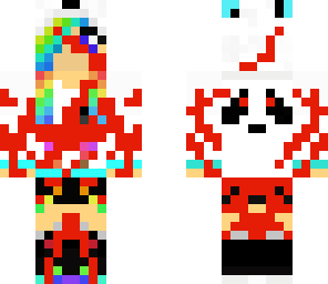 bloody rainbow panda