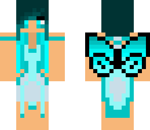 edited green hair fairy