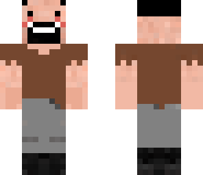 happy notch with a little bit of hair