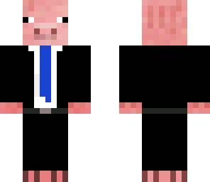 pig in suit