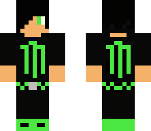 monster enegry green