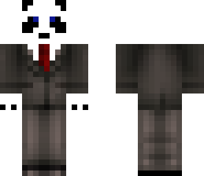 panda in suit 