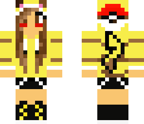 pikachu hoodie girl