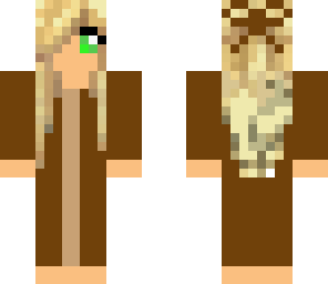 edited villager girl