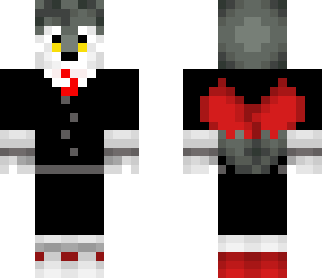 random tails skin in a tuxedo thing