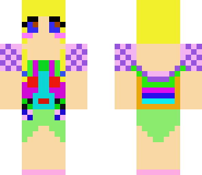 rainbow girl