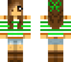 green sweet girl