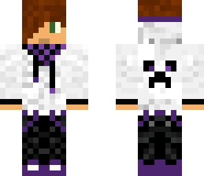 purple teen boy