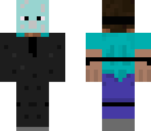 slenderman disguised steve