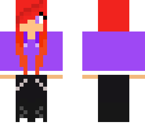 fire hair girl