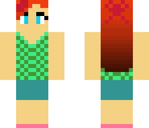 pretty girl with red hair