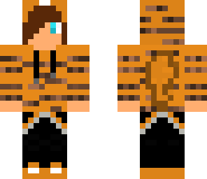 tiger boy with tail