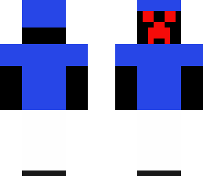 backwards black creeper man