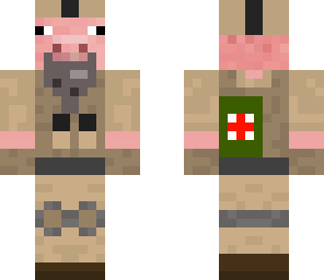 old piggy soldier