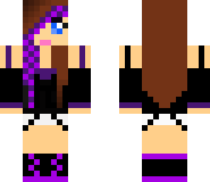 purple girl edit