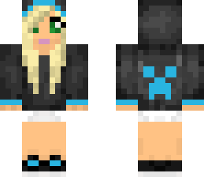 cute light-blue girl