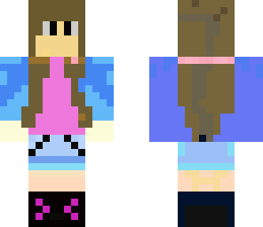 pink and brown headed girly girl