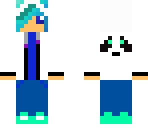 male panda costume