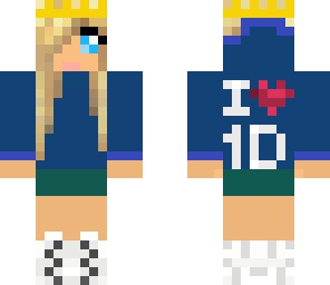 1 d girl skin