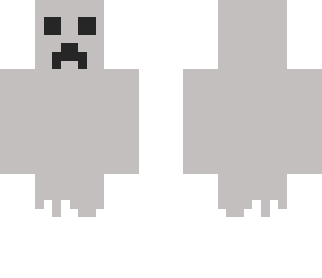 ghost creeper face