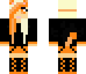 orange dragon girl