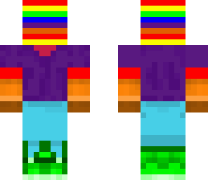 rainbow man