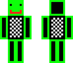 the green headphone