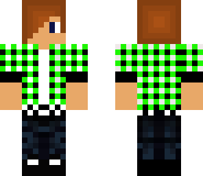 brght green plaid