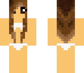 white bikini