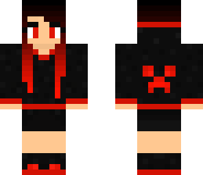 original mv29 black and red gamergirl skin