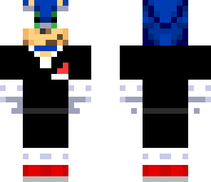 sonic in a suit