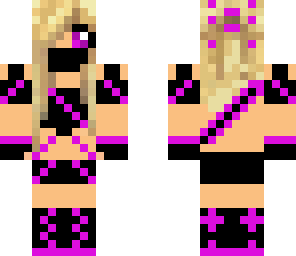pink ninja girl