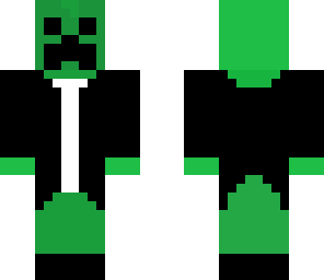 creeper with a cool jacket